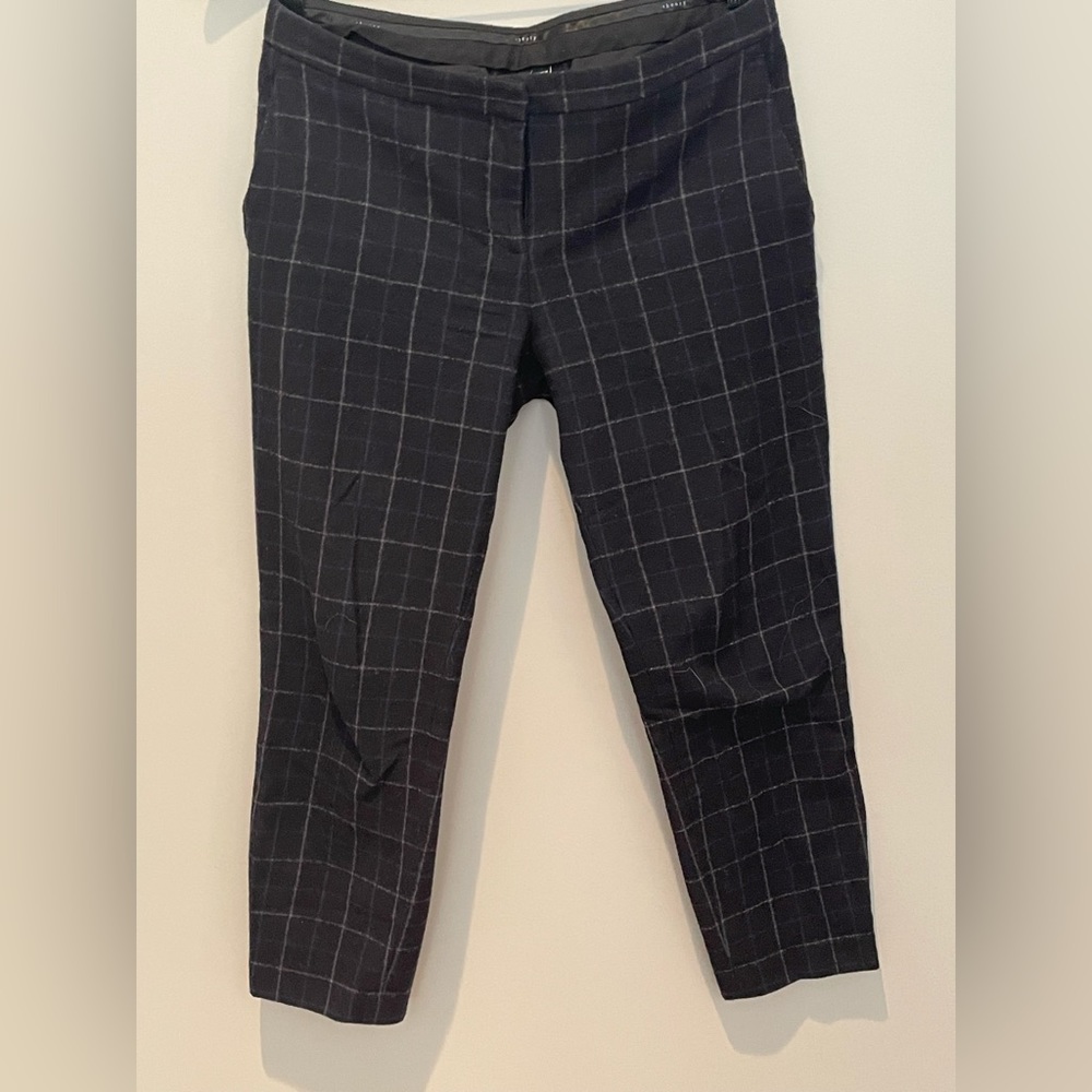 Theory cropped wool pants size 4